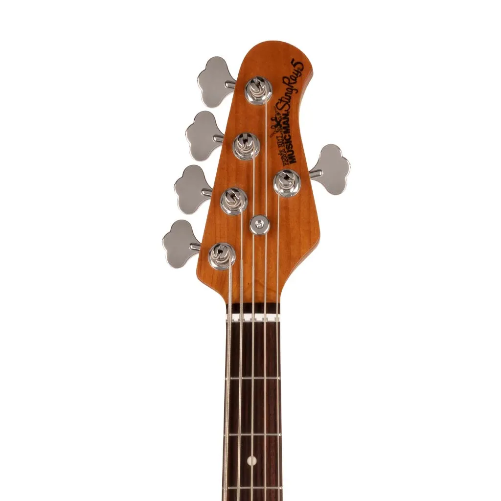 Ernie Ball Music Man StingRay Special 5 Bass Guitar, RW FB, Burnt Ends