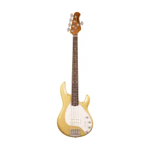 Ernie Ball Music Man StingRay Special 5-String Bass Guitar w/Select Hardwood Body, Genius Gold