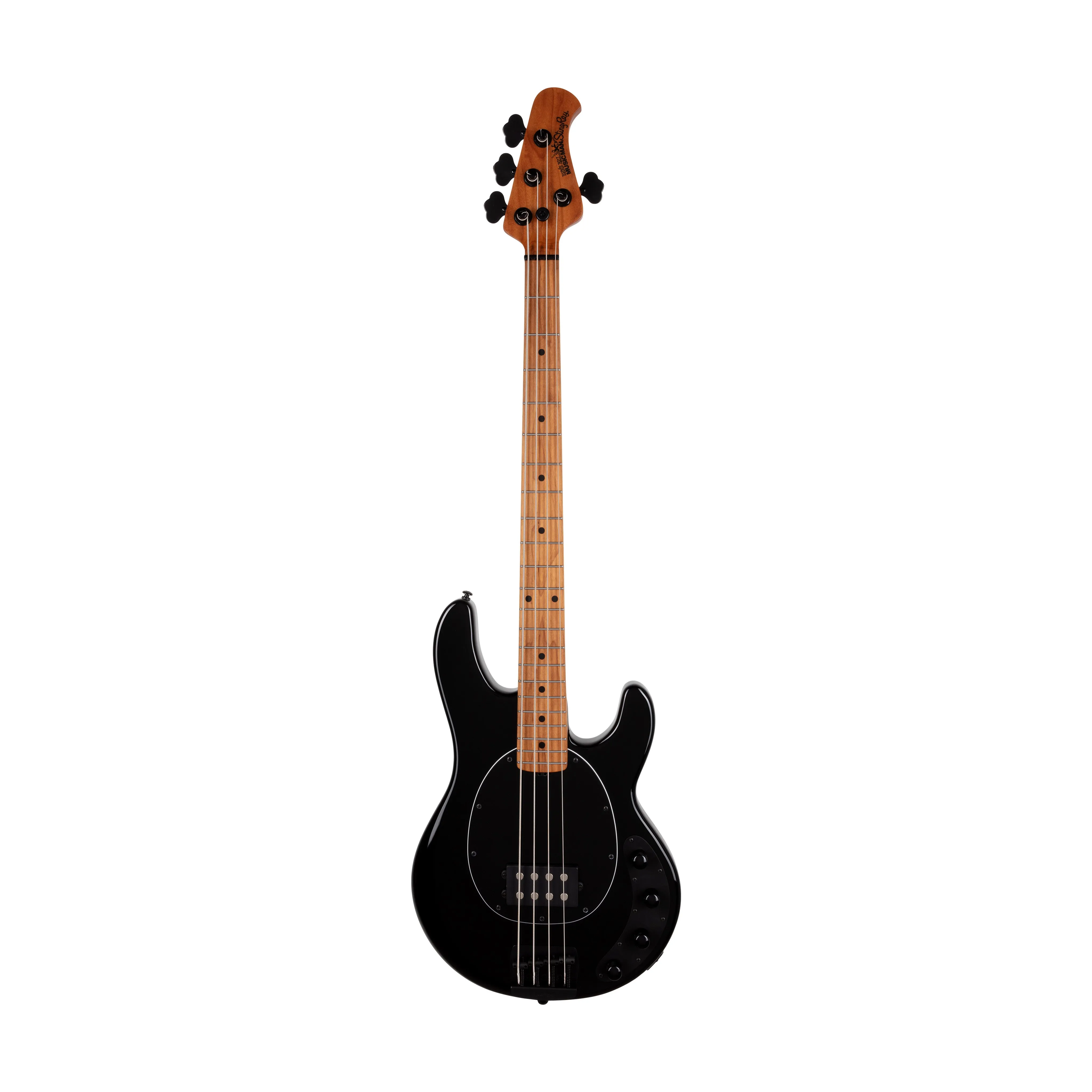 Ernie Ball Music Man StingRay Special Bass Guitar, Maple FB, Black