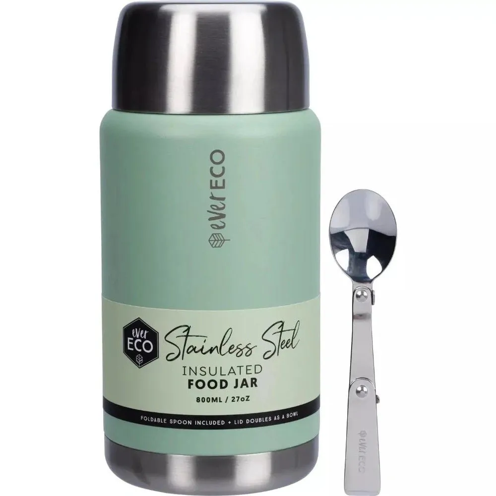 EVER ECO Insulated Stainless Steel Food Jar - 800ml