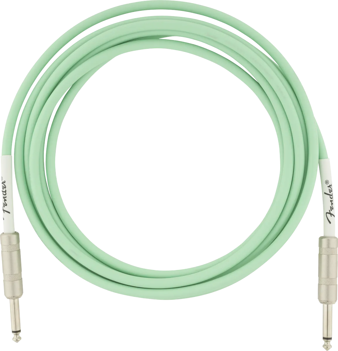 Fender Original Series 10' Instrument Cable, Seafoam Green