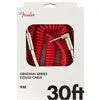 FIESTA RED 30 FOOT ORIGINAL SERIES COIL INSTRUMENT CABLE
