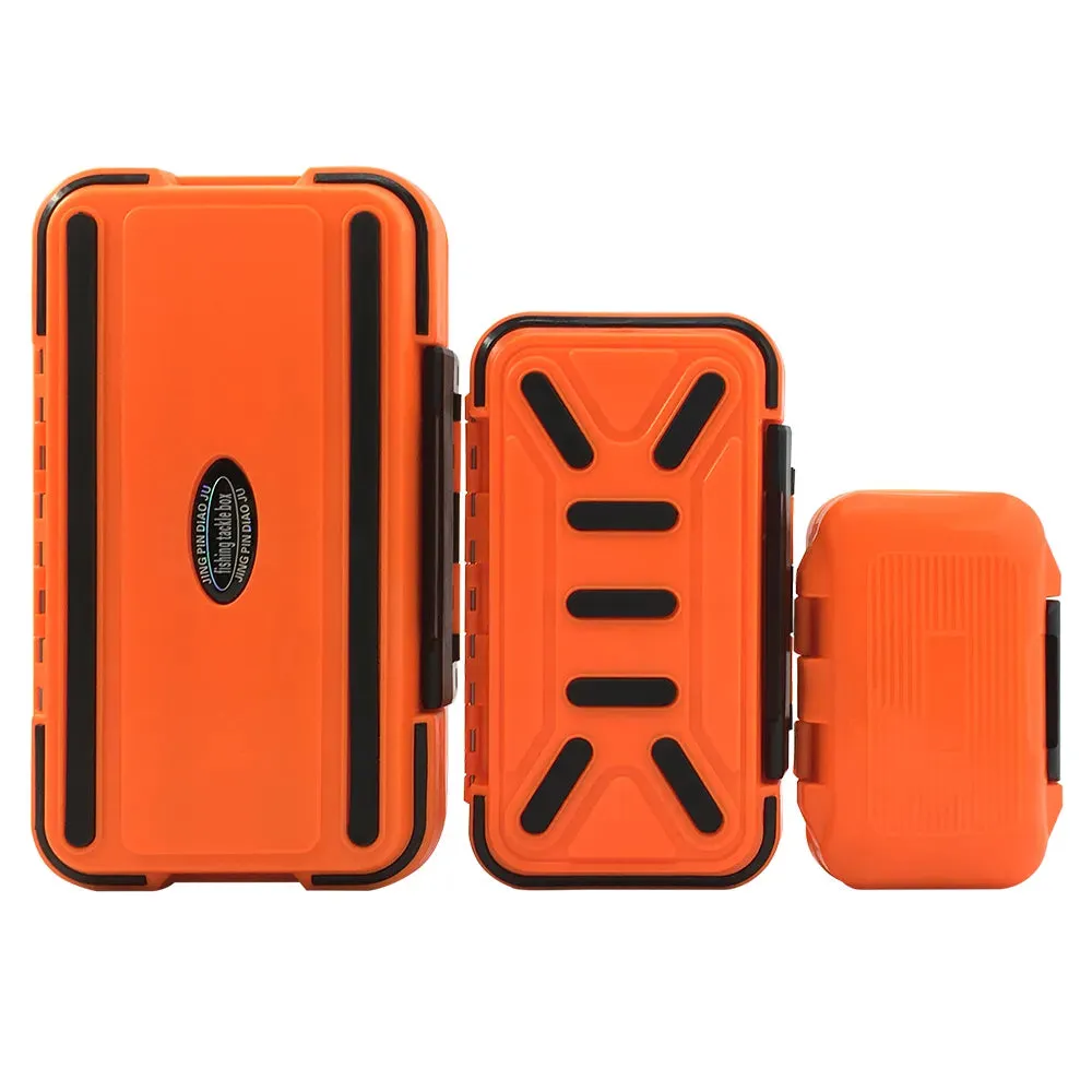 Fishing waterproof accessories small tackle box fish double sided storage box