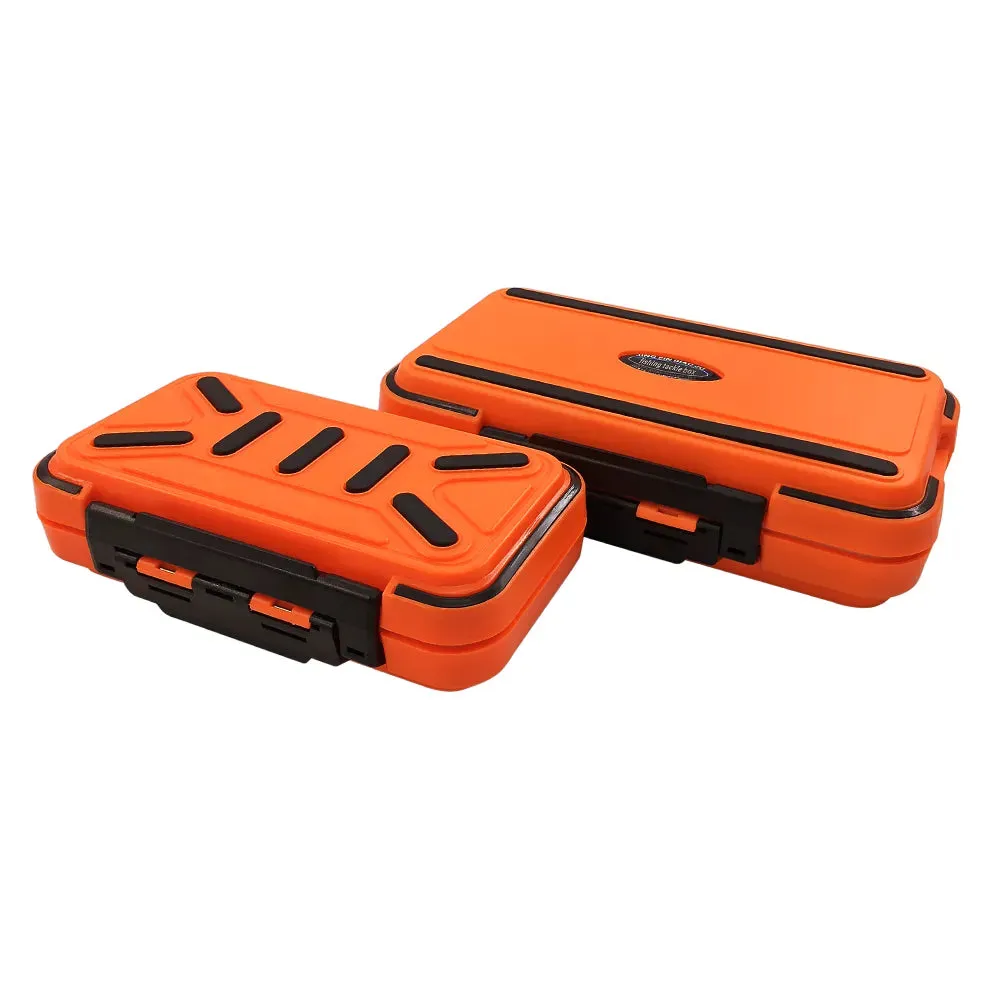 Fishing waterproof accessories small tackle box fish double sided storage box