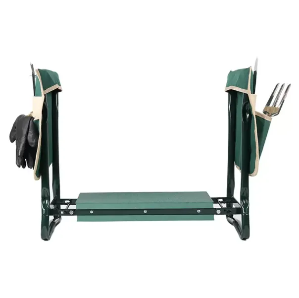 Foldable Garden Kneeler Bench Seat With Pouch