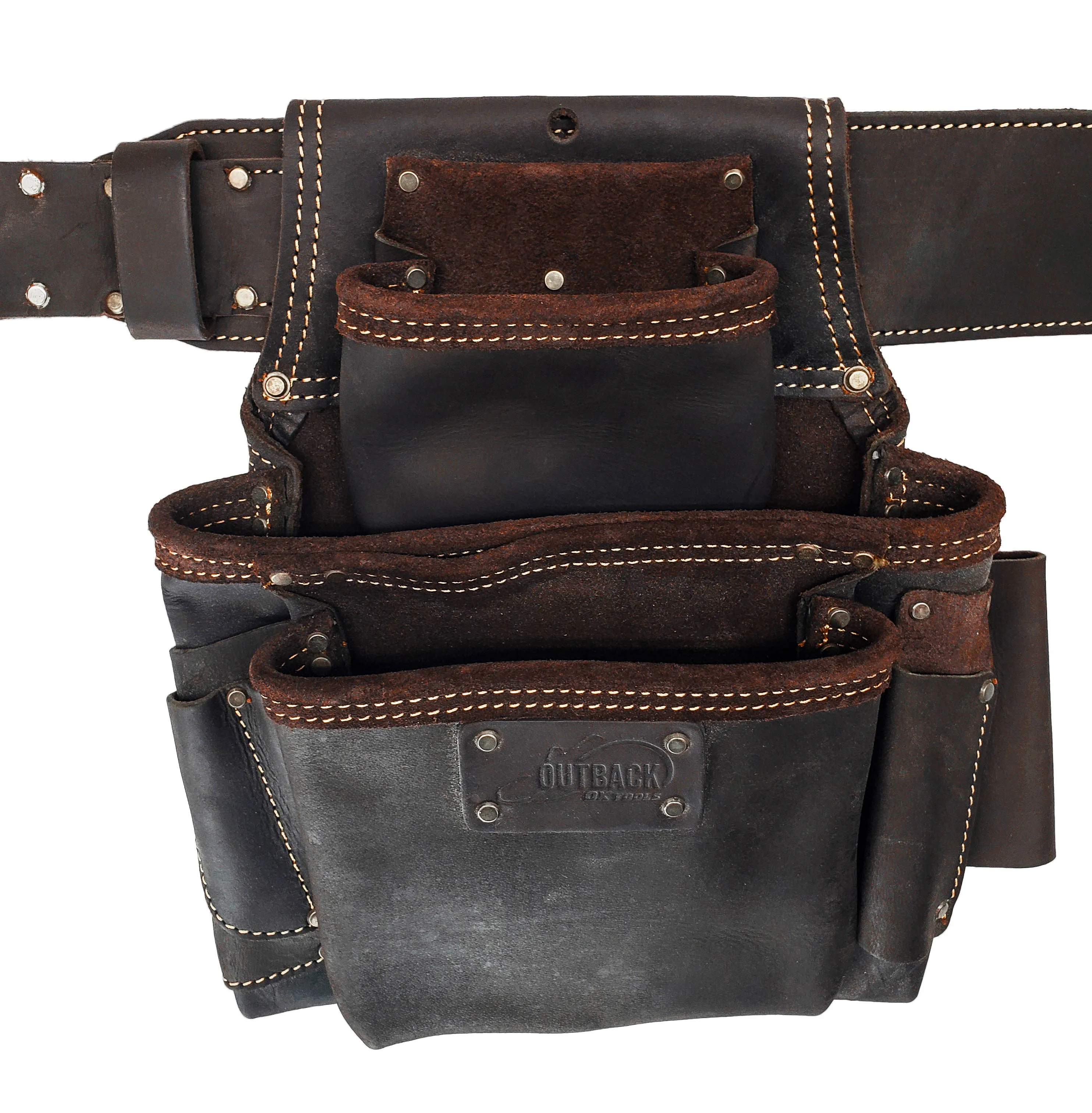 Four Piece Construction Rig | Oil-Tanned Leather