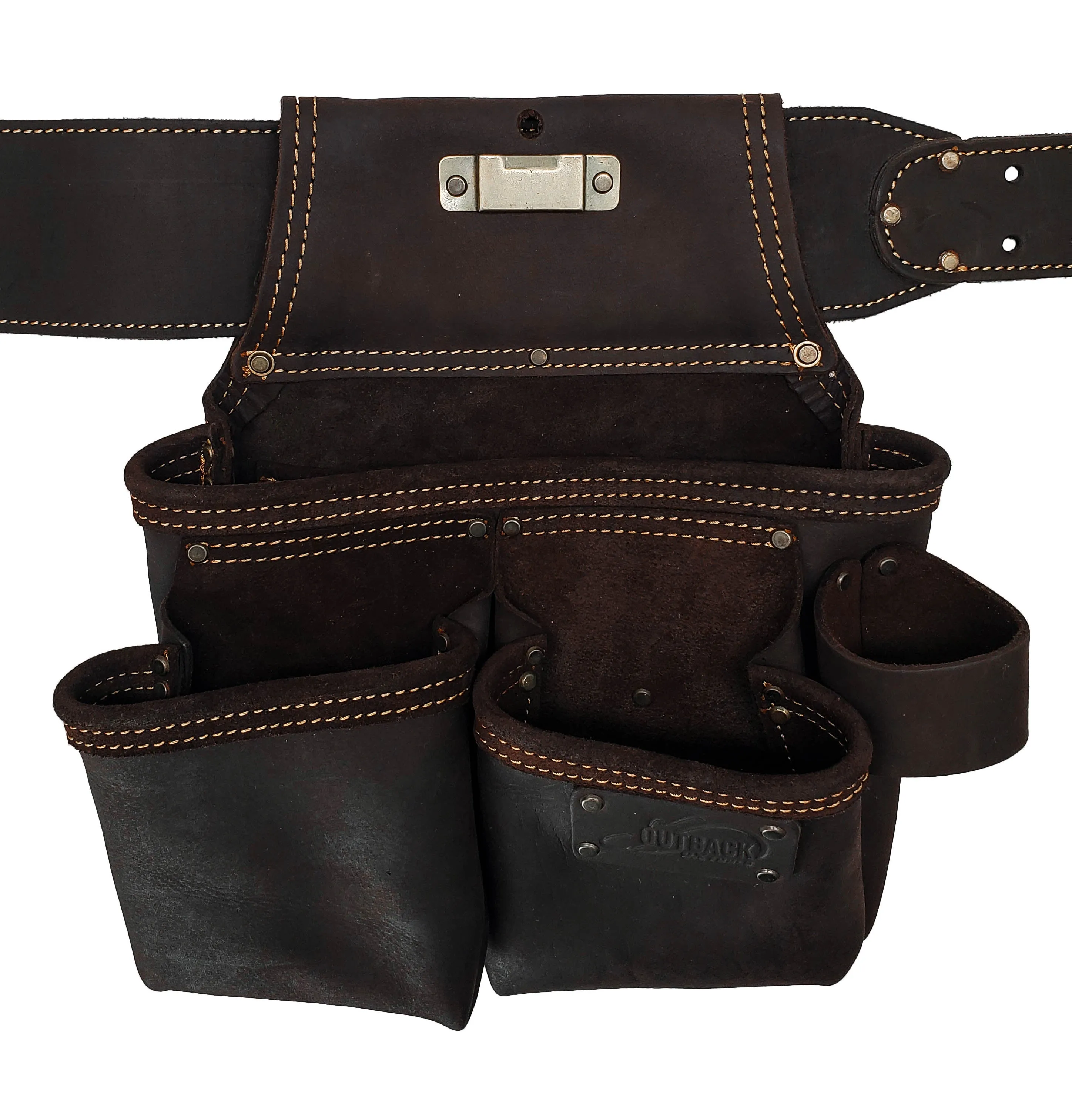 Four Piece Construction Rig | Oil-Tanned Leather