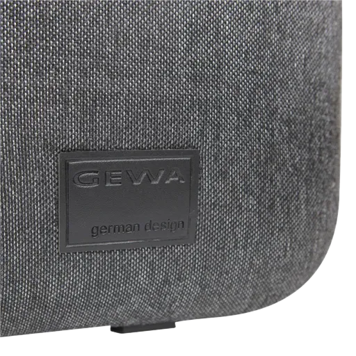 GEWA Bio-S Oblong Violin Case with Sheet Music Pocket 4/4 Black/Grey