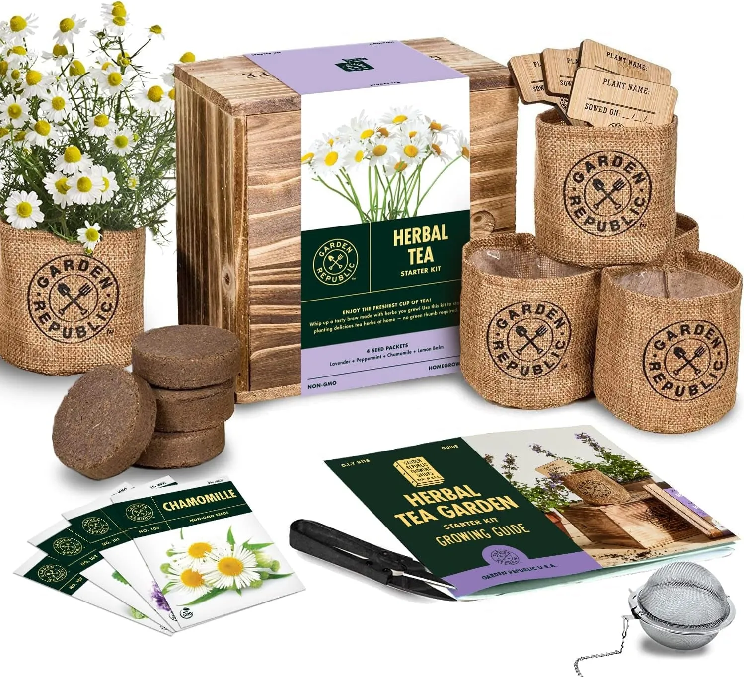 Green Thumb Goddess Kit - Grow Your Own Medicine Garden Indoors, Includes Everything But the Gardener's Green Thumb!