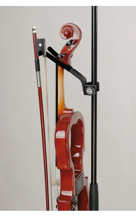 K&M 15580 Violin Holder for Music or Mic Stands