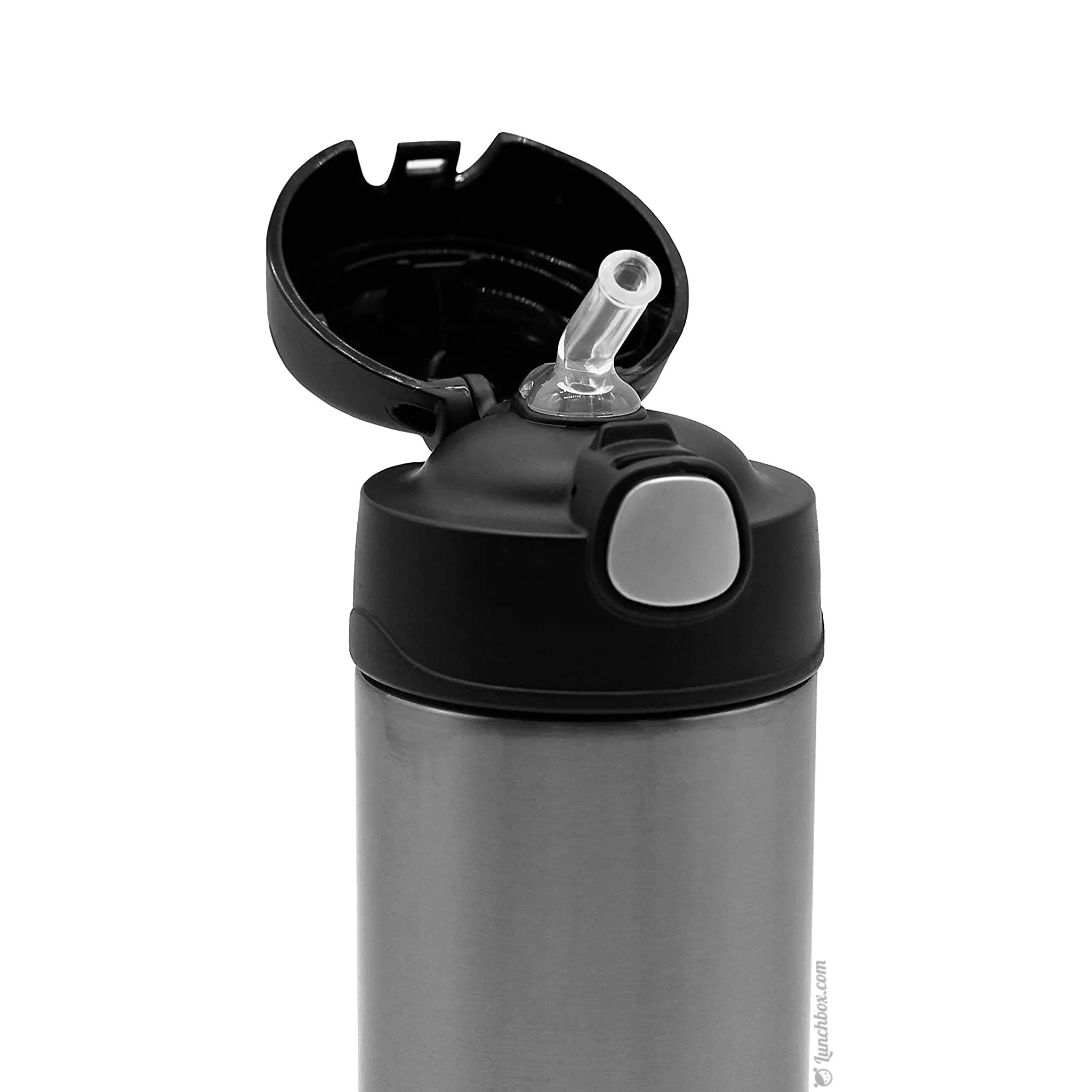 Kids Drink Thermos Bottle - Black