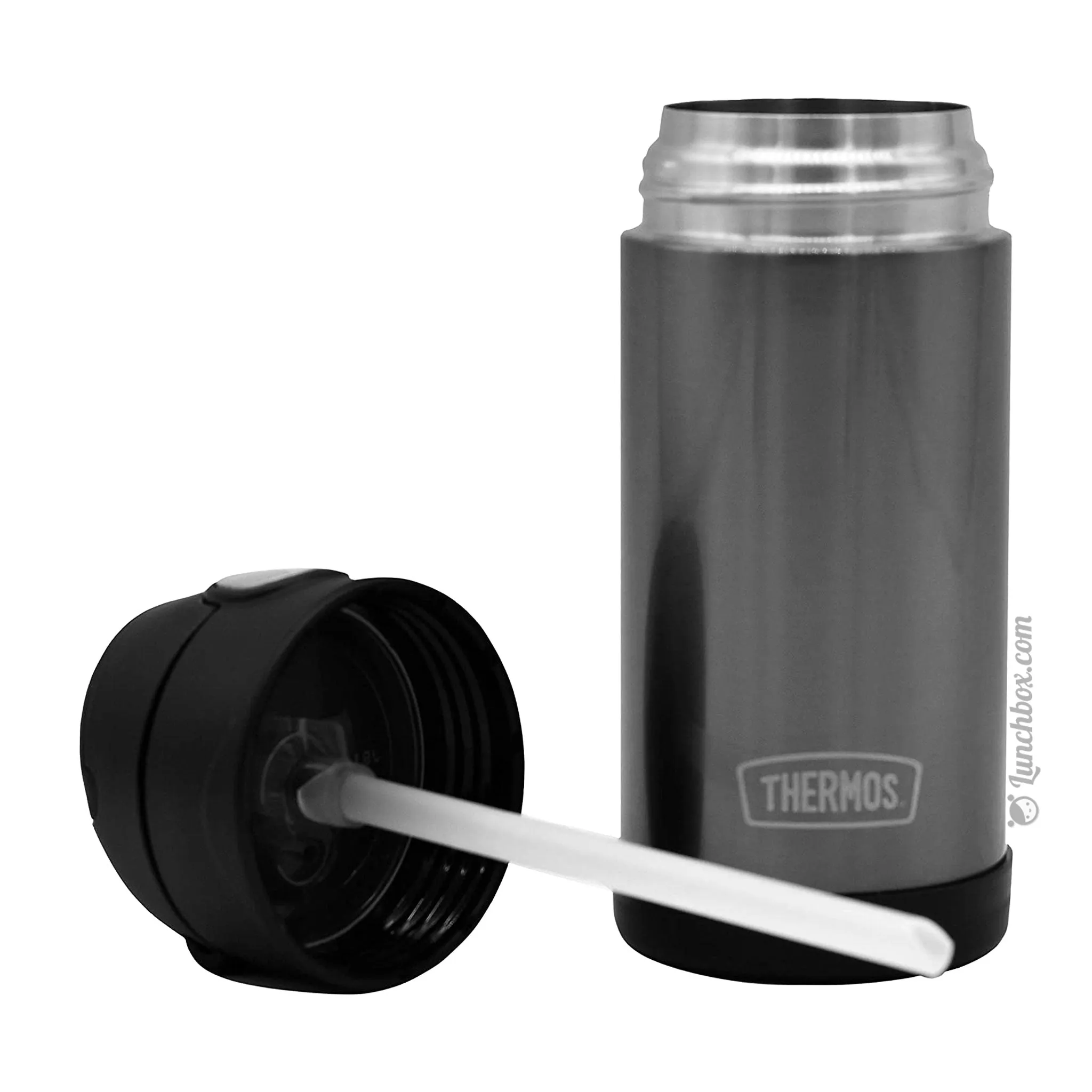 Kids Drink Thermos Bottle - Black