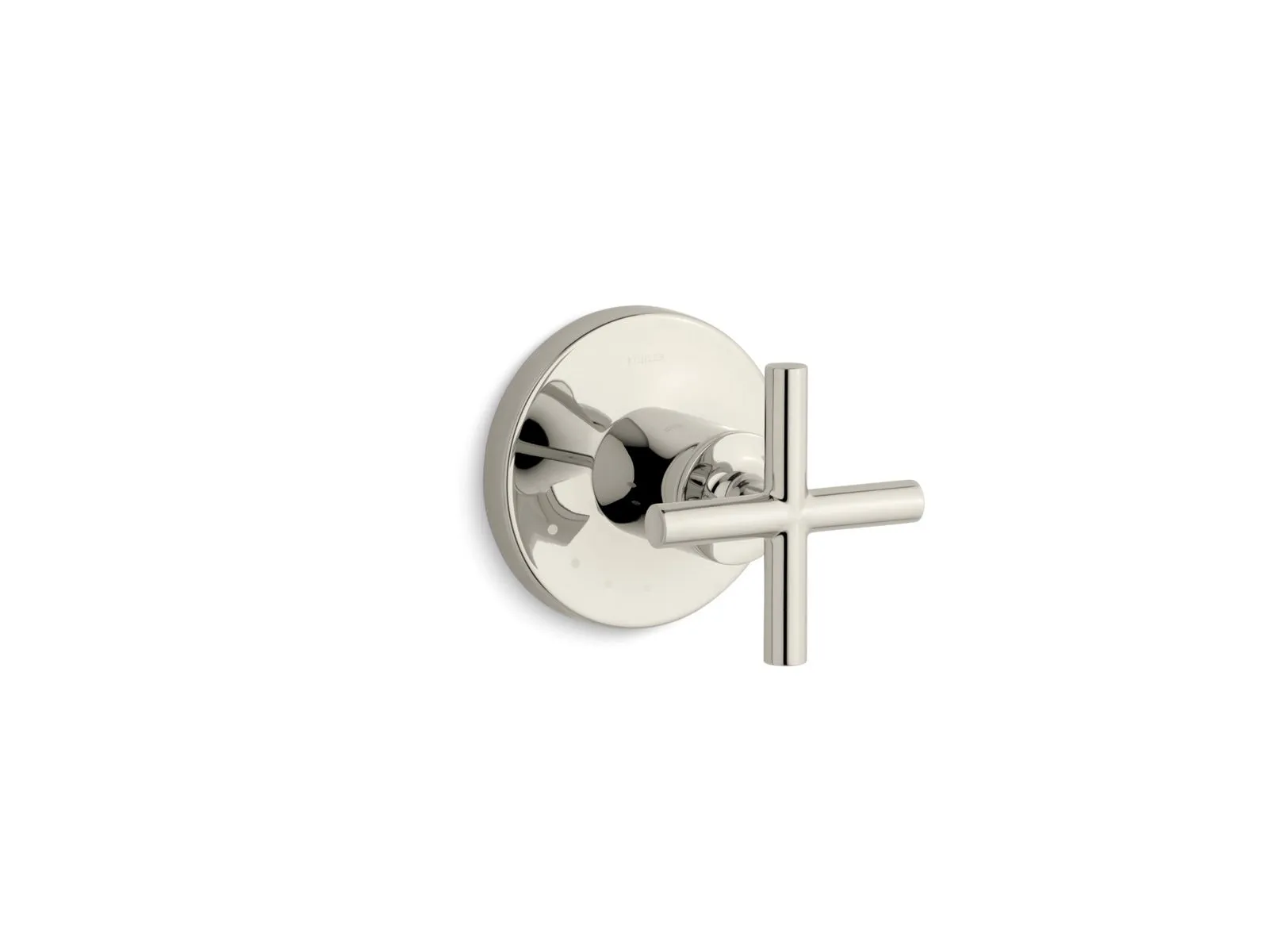 KOHLER K-T14490-3 Purist MasterShower volume control valve trim with cross handle