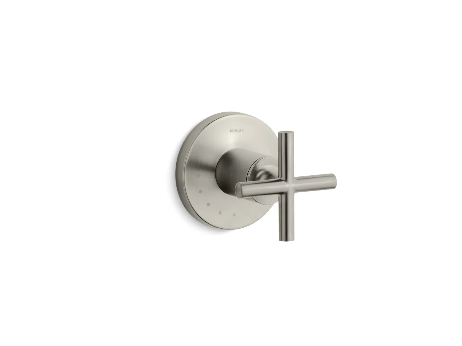 KOHLER K-T14490-3 Purist MasterShower volume control valve trim with cross handle