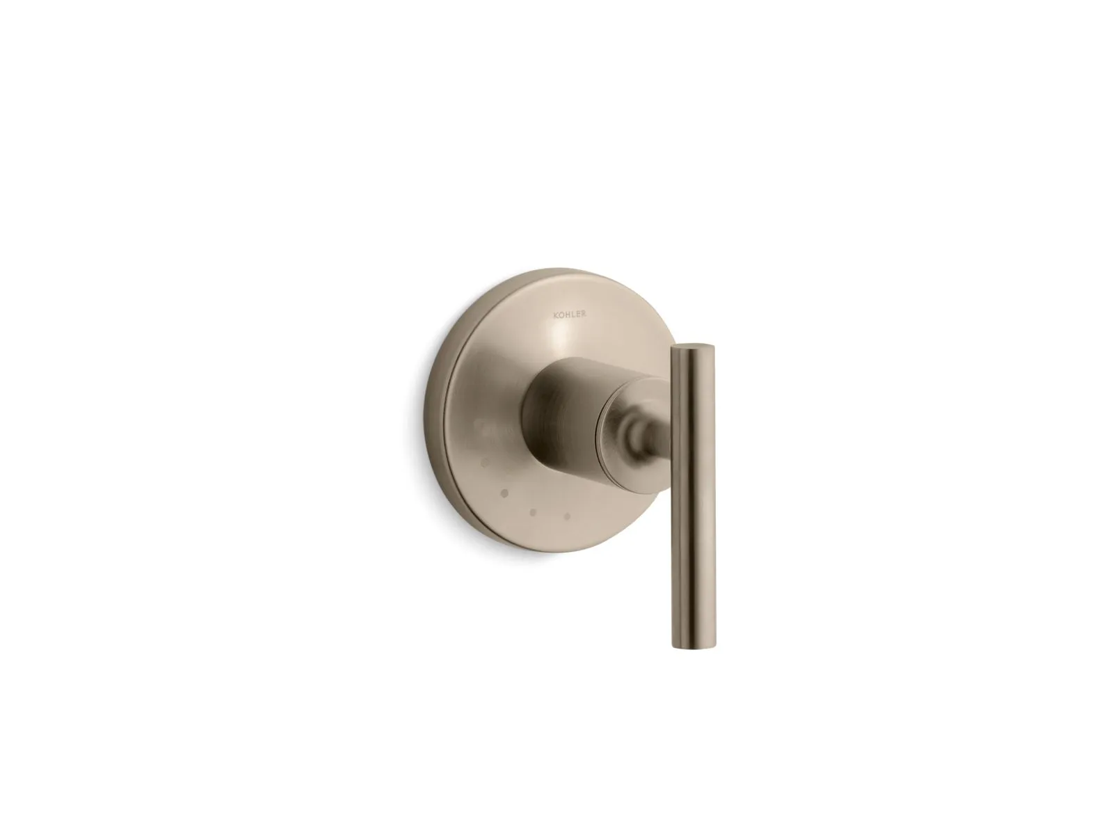 KOHLER K-T14490-4 Purist MasterShower volume control valve trim with lever handle