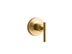 KOHLER K-T14490-4 Purist MasterShower volume control valve trim with lever handle