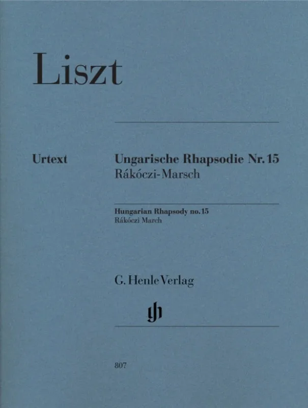Liszt: Hungarian Rhapsody No 15 Piano Solo