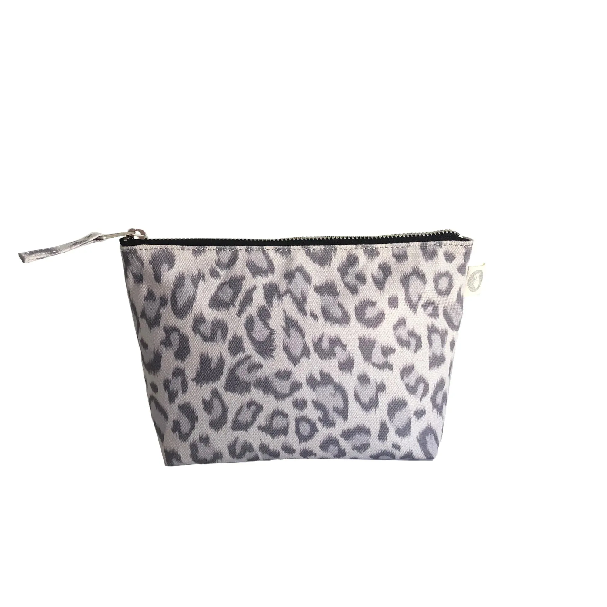 Makeup Bag Basics - Grey Leopard