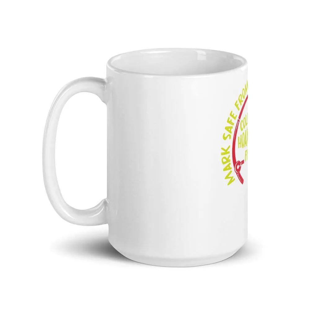 Mark safe from the world hunting collusion hoax funny fishing Mug