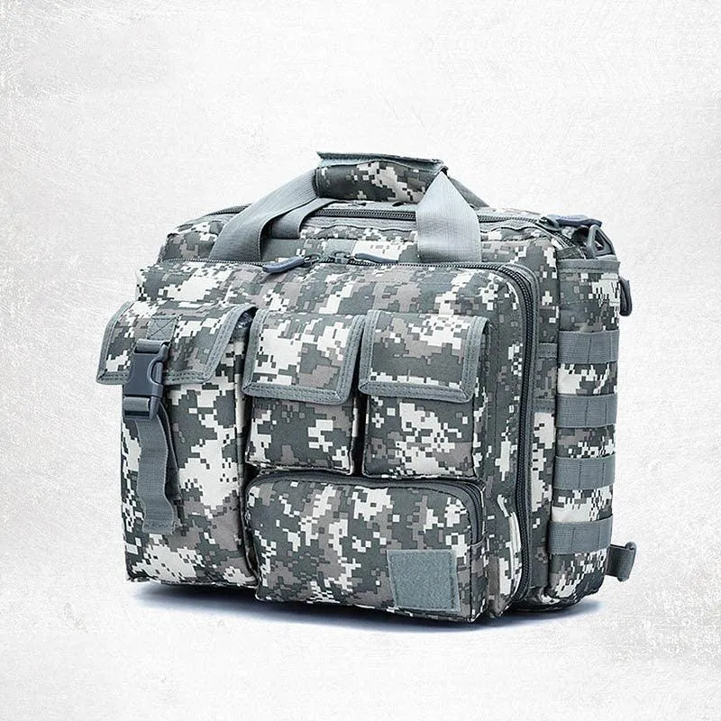 Molle Laptop Messenger Bag Outdoor Briefcase 15.6 inch