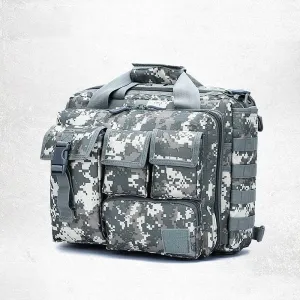 Molle Laptop Messenger Bag Outdoor Briefcase 15.6 inch