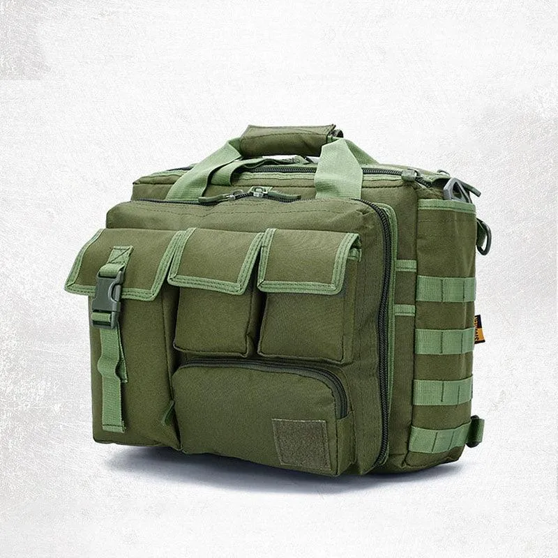 Molle Laptop Messenger Bag Outdoor Briefcase 15.6 inch