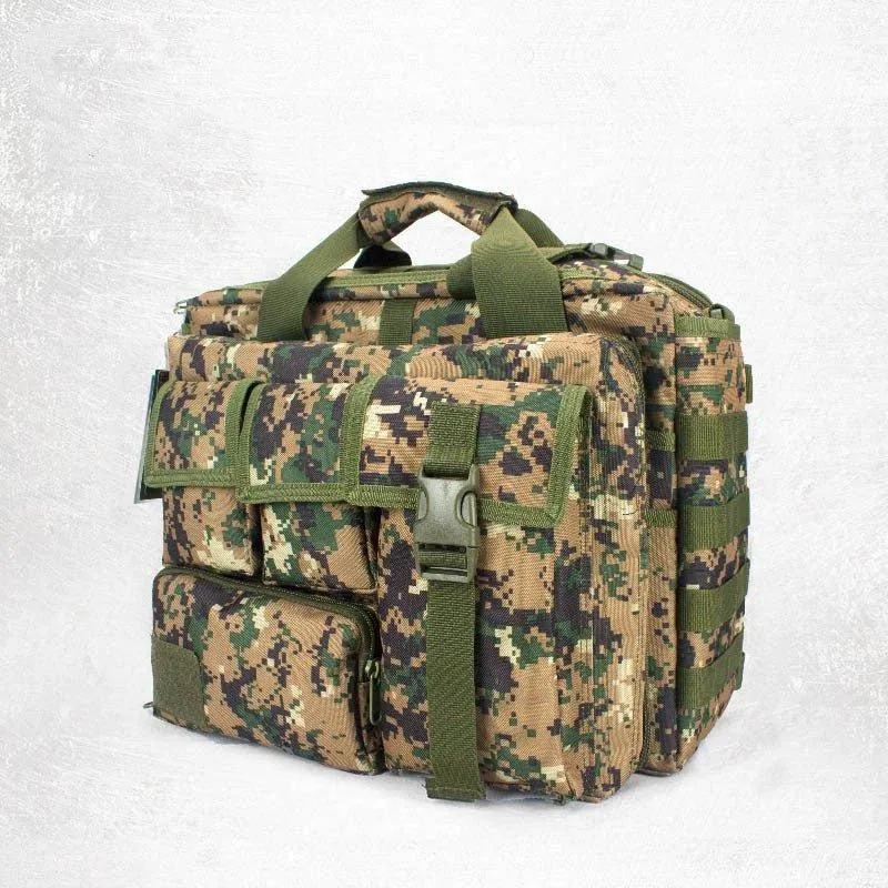 Molle Laptop Messenger Bag Outdoor Briefcase 15.6 inch