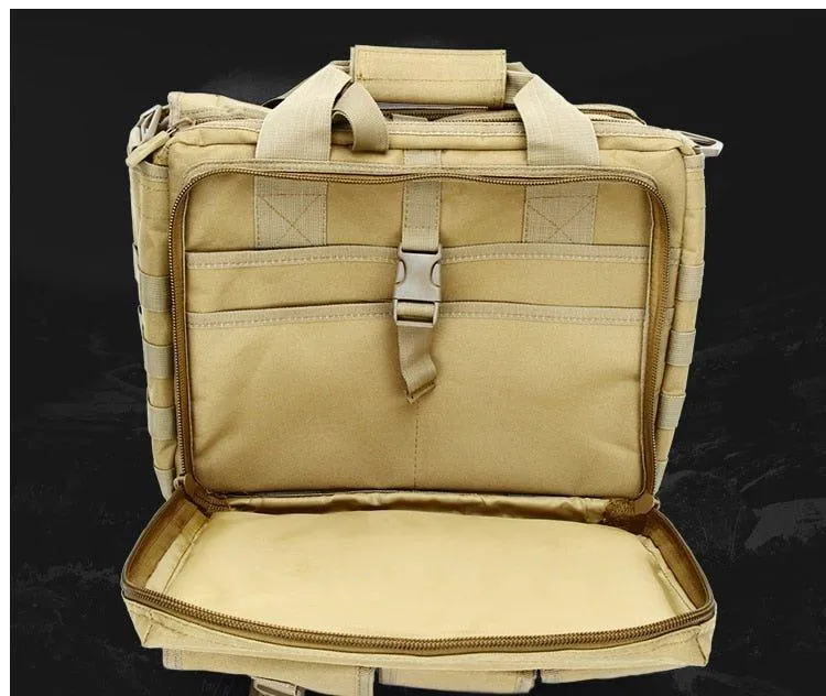 Molle Laptop Messenger Bag Outdoor Briefcase 15.6 inch
