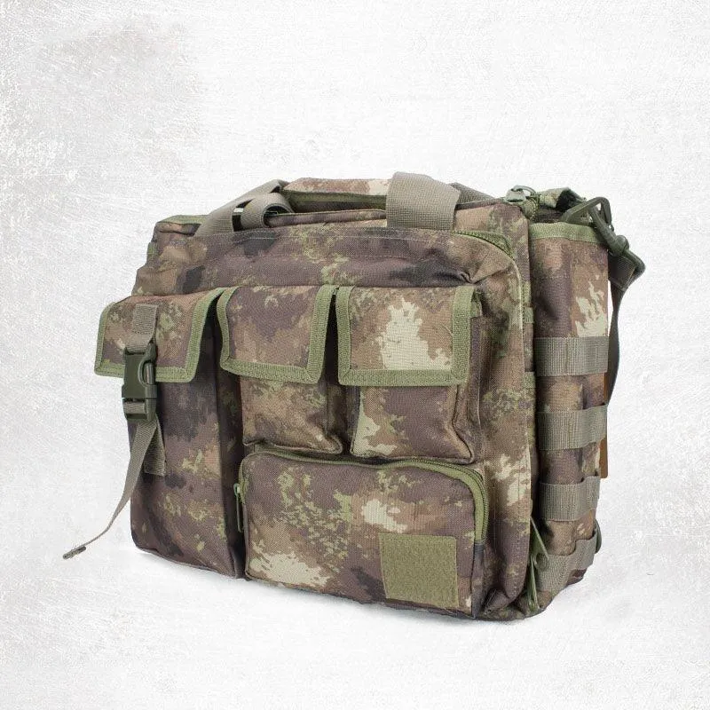 Molle Laptop Messenger Bag Outdoor Briefcase 15.6 inch