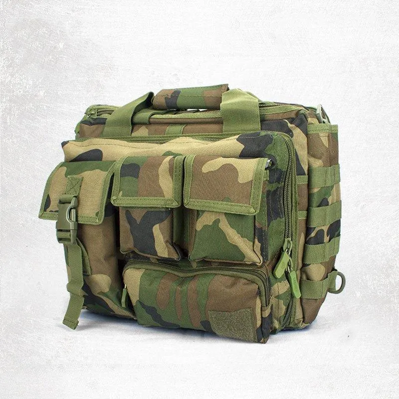 Molle Laptop Messenger Bag Outdoor Briefcase 15.6 inch
