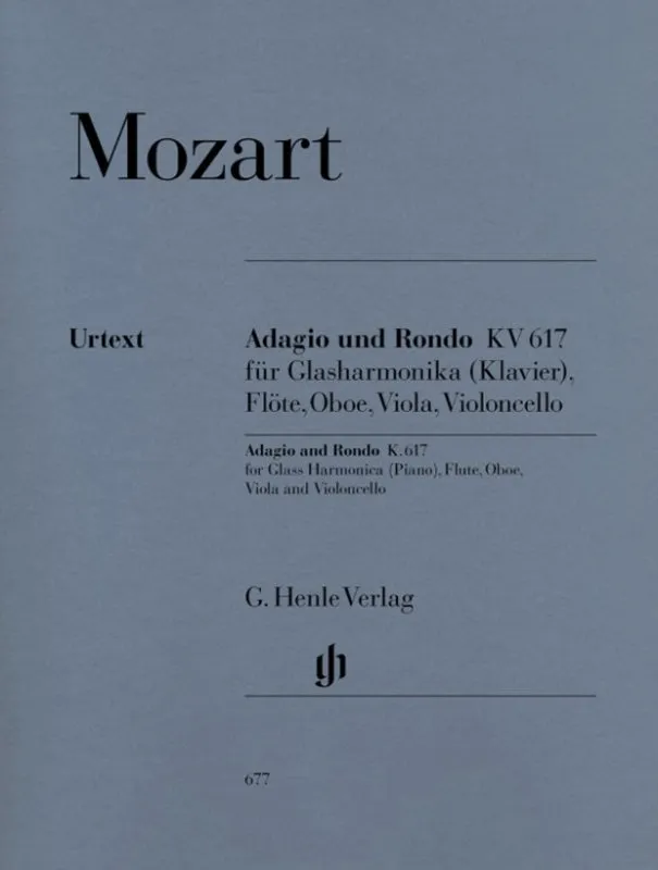 Mozart: Adagio und Rondo K 617 Score & Parts