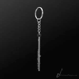 Music Key Ring - Flute