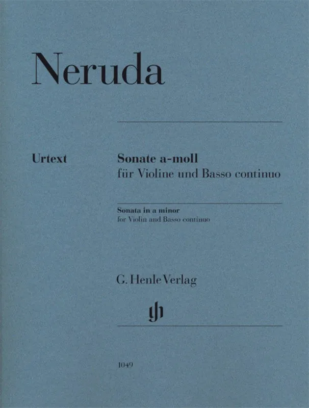 Neruda: Sonata in A Minor for Violin & Basso continuo