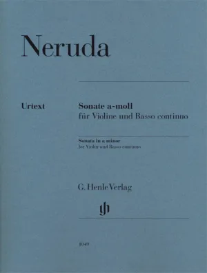 Neruda: Sonata in A Minor for Violin & Basso continuo