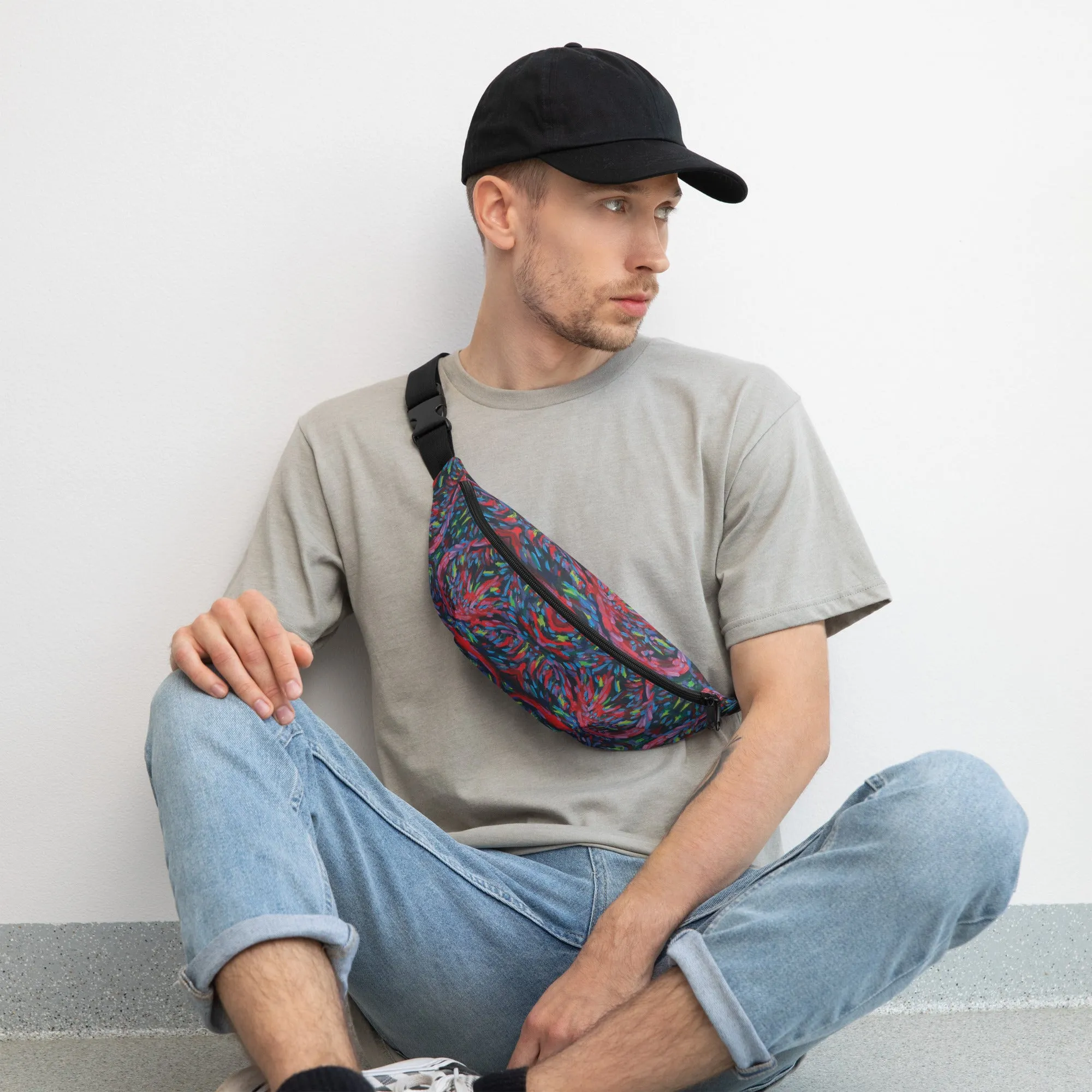 No.57 Abstract Art Fanny Pack