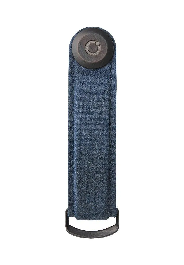 Orbitkey Key Organiser Waxed Canvas Navy Blue