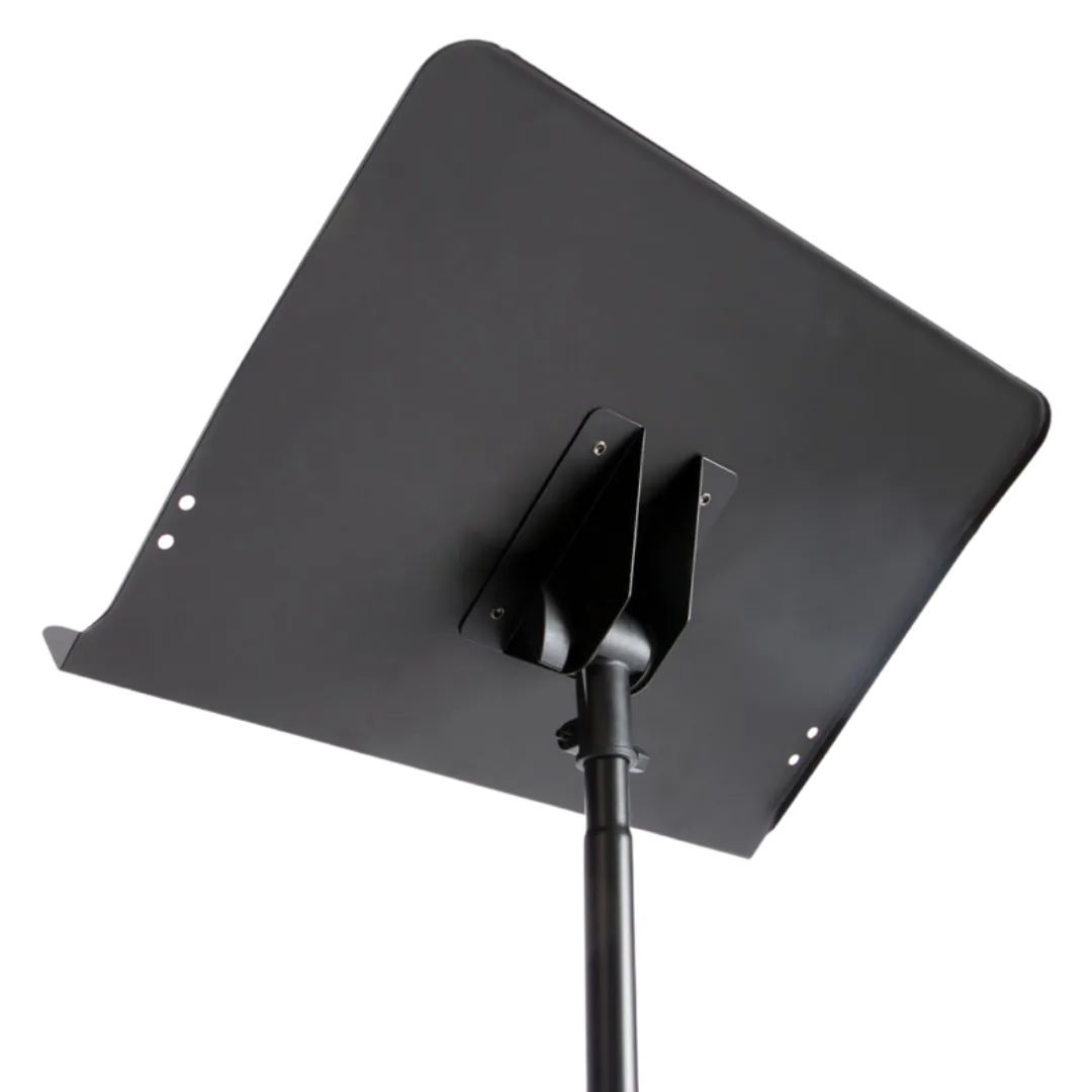 Orchestral Music Stand Black - Solid