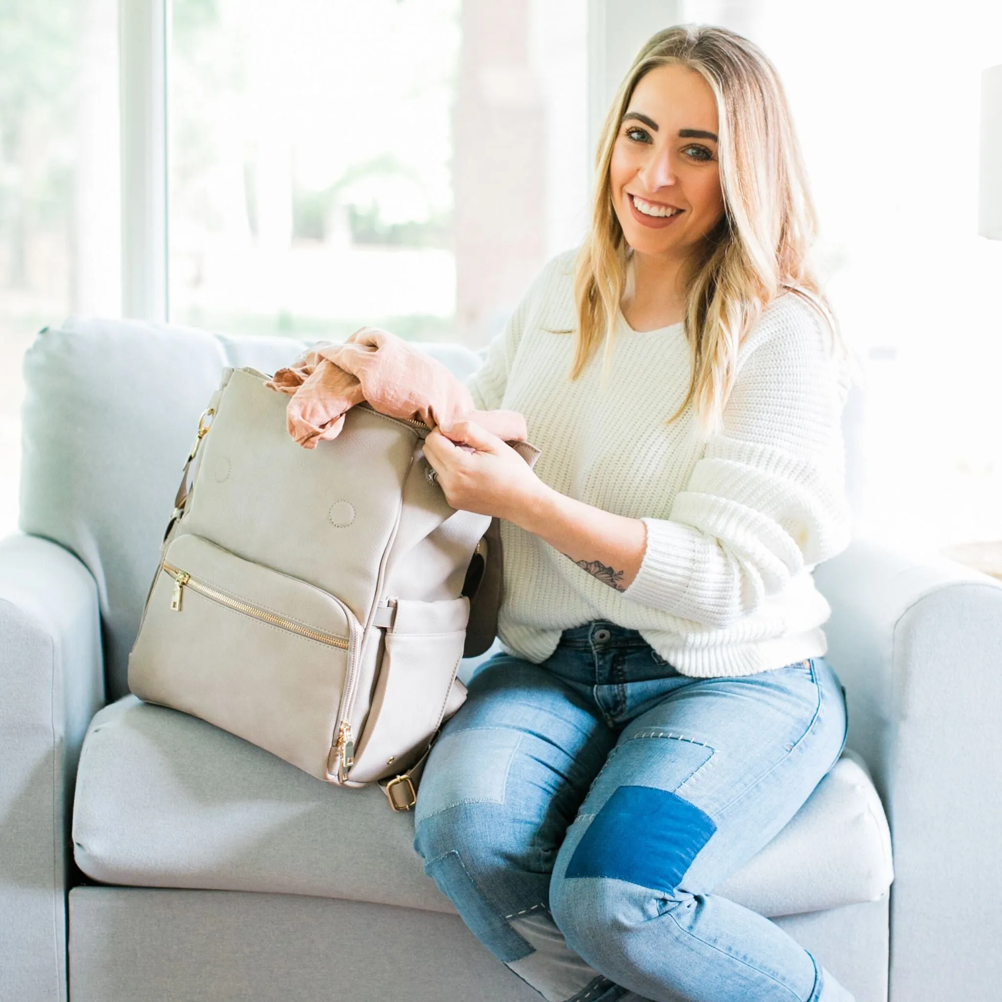 Outlet Bailey Vegan Leather Backpack