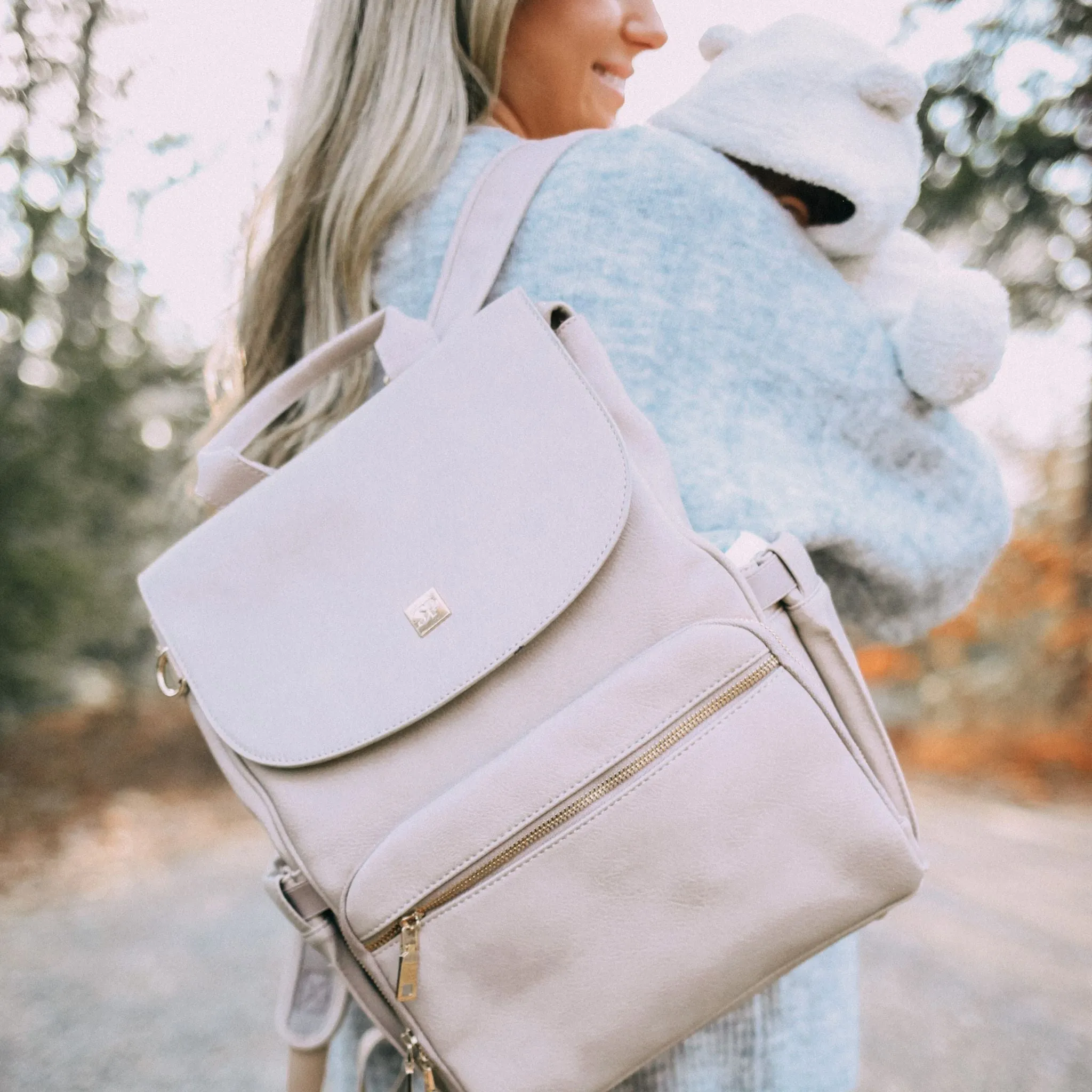 Outlet Bailey Vegan Leather Backpack