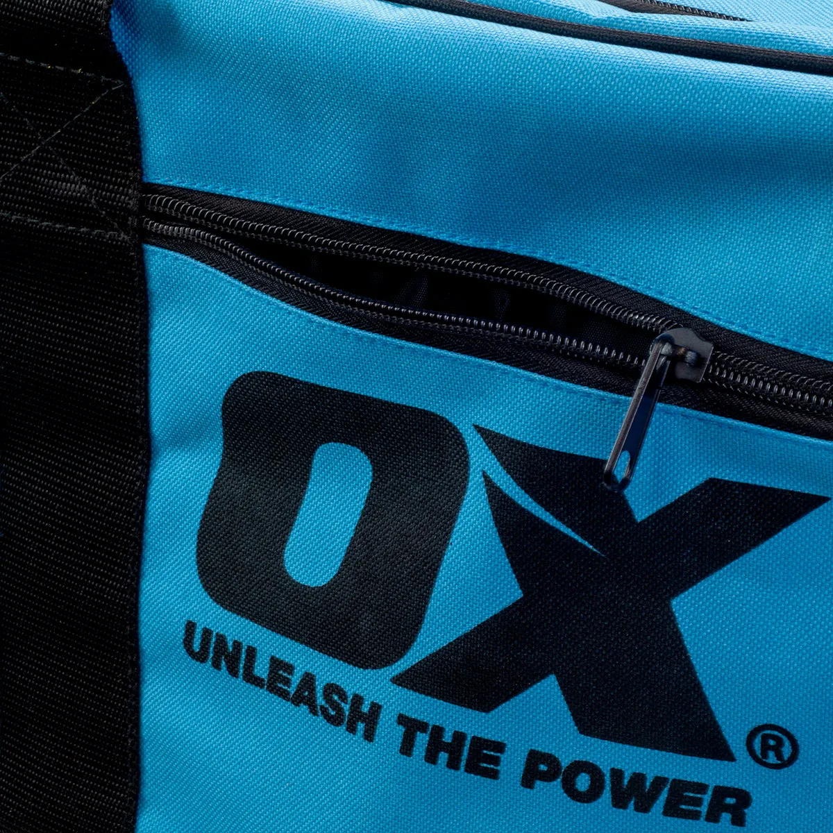 OX TOOLS Pro Series 24-Inch Wide Mouth Tuff Tool Bag with Built-In Wheels | Shoulder Strap & Heavy-Duty Zipper