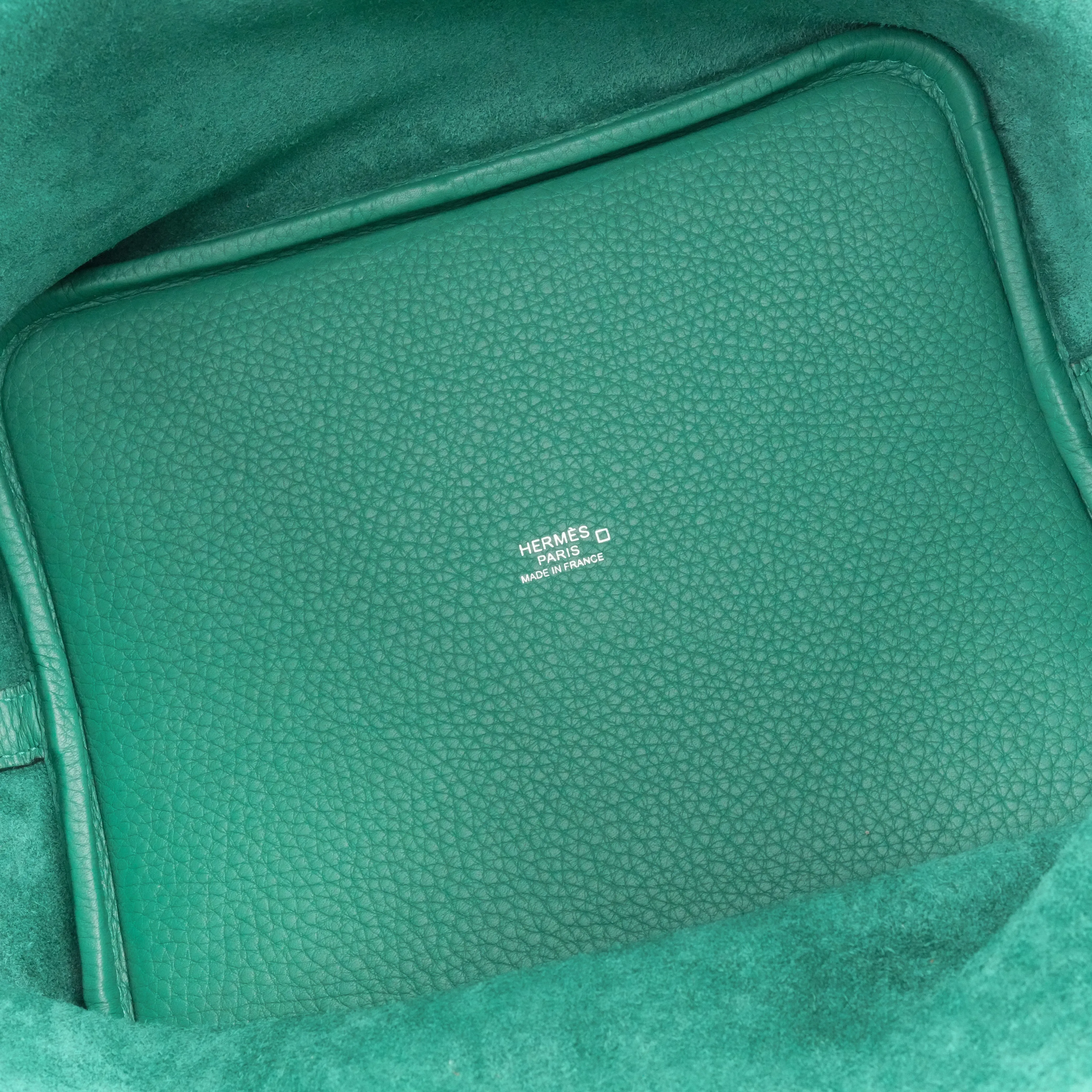 Picotin Lock Touch 22 MM Matte Alligator Clemence Vert Vertigo
