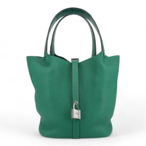 Picotin Lock Touch 22 MM Matte Alligator Clemence Vert Vertigo