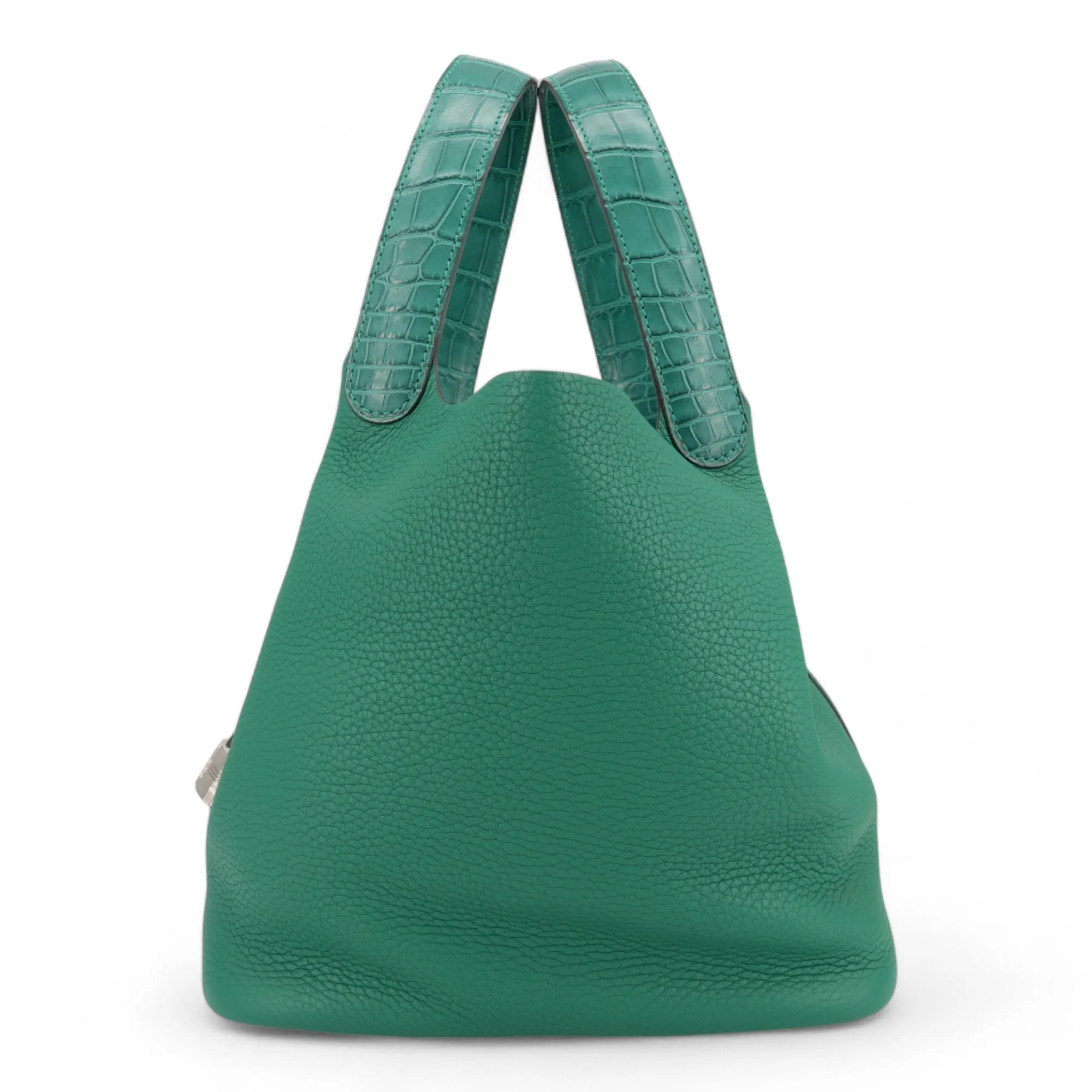 Picotin Lock Touch 22 MM Matte Alligator Clemence Vert Vertigo
