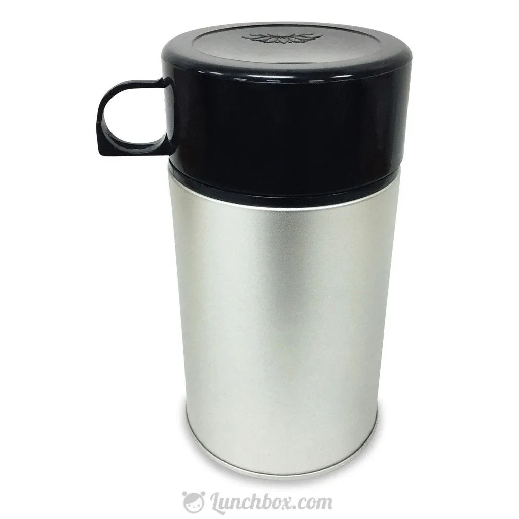 Plain Metal Lunch Boxes with Insulated Bottle - Case of 18