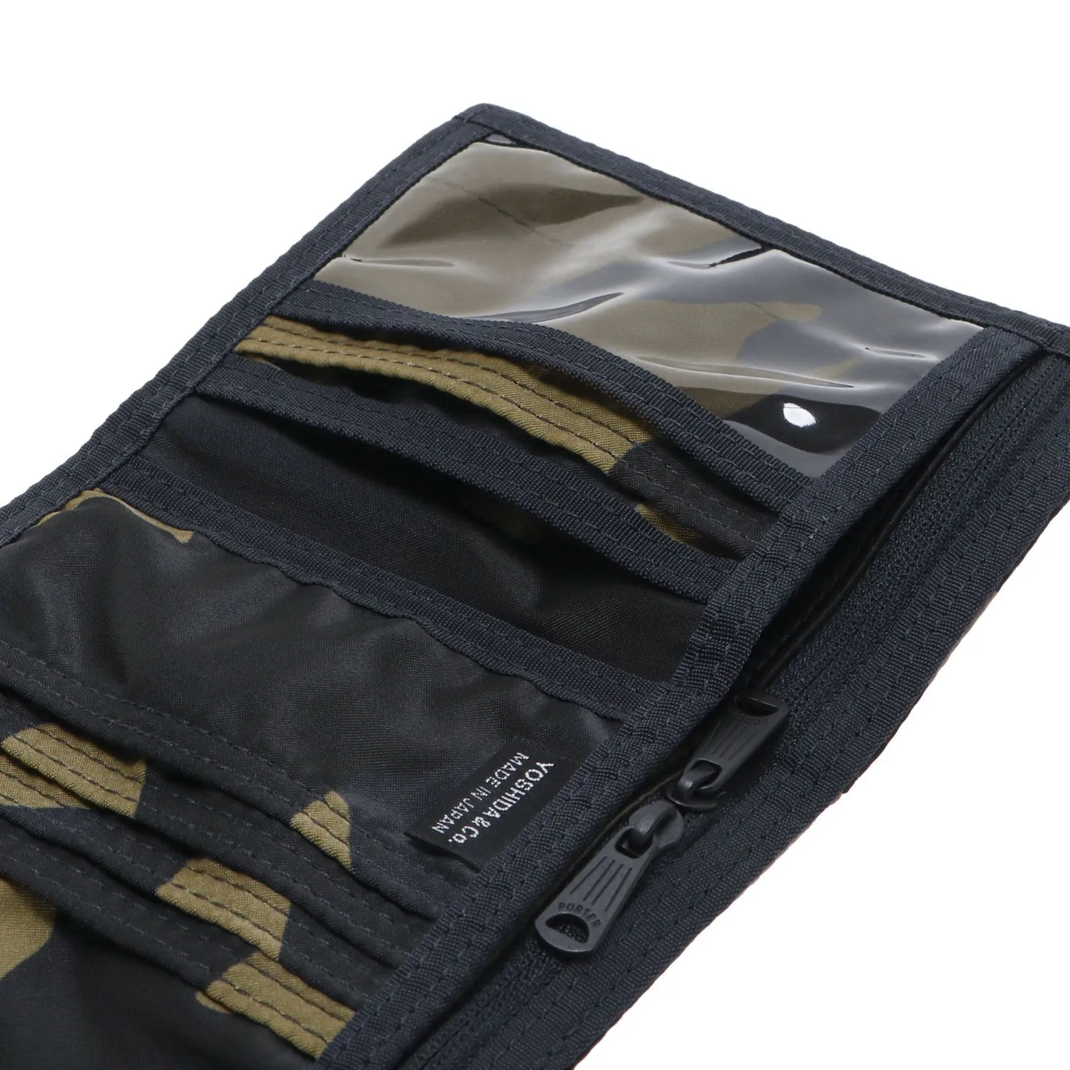 Porter Counter Shade Wallet Woodland Khaki