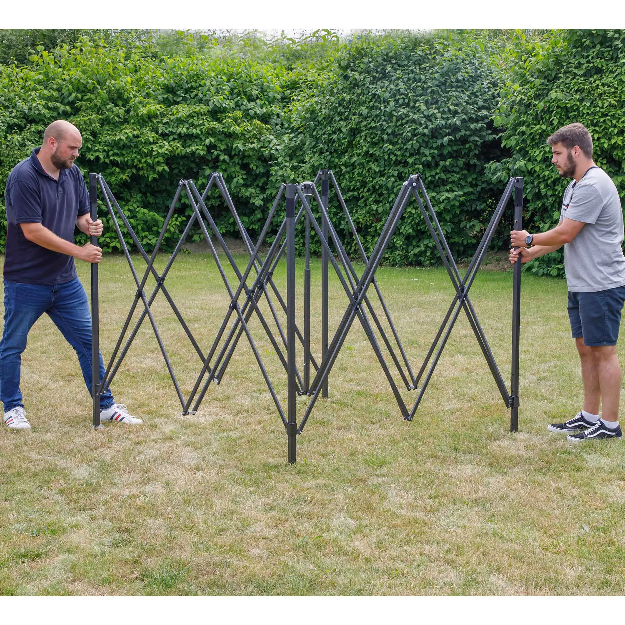 Premium 2x2m Pop-Up Gazebo & Side Walls, Water Resistant with Carry Bag, Stakes & Weight Bags - Green - DG162