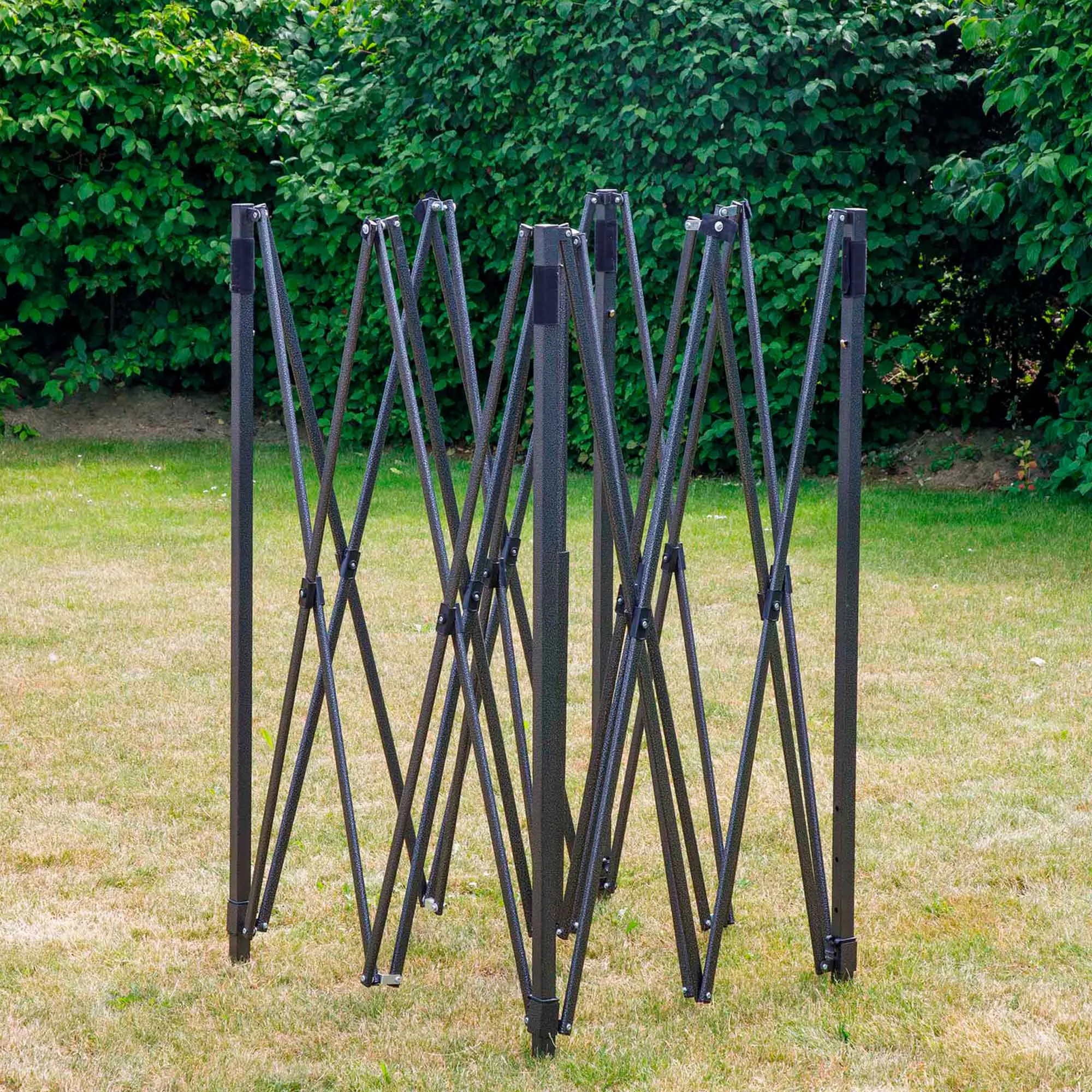 Premium 2x2m Pop-Up Gazebo & Side Walls, Water Resistant with Carry Bag, Stakes & Weight Bags - Green - DG162