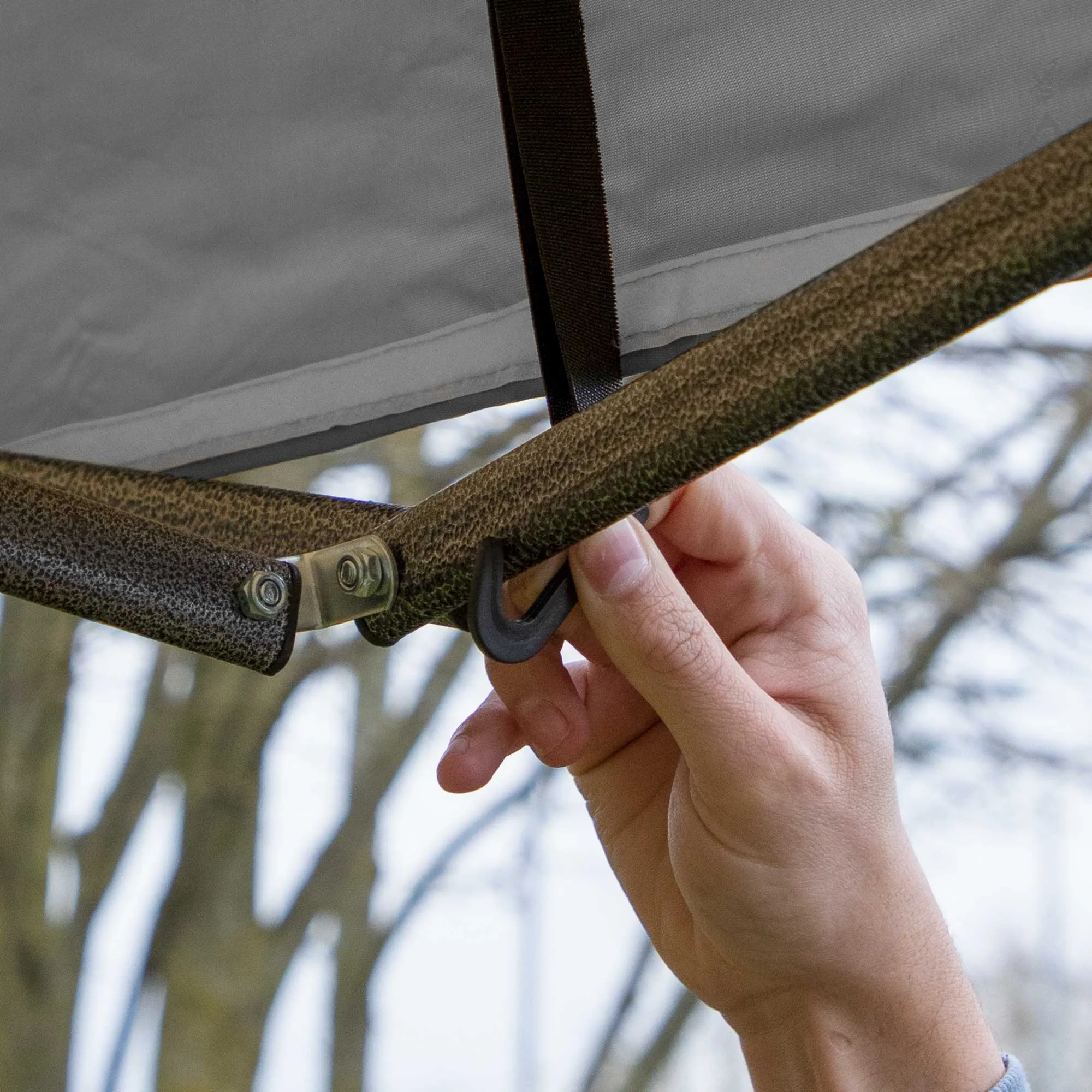 Premium 3x3m Pop-Up Gazebo, Water Resistant, Carry Bag, Stakes & Weight Bags - Grey - DG133