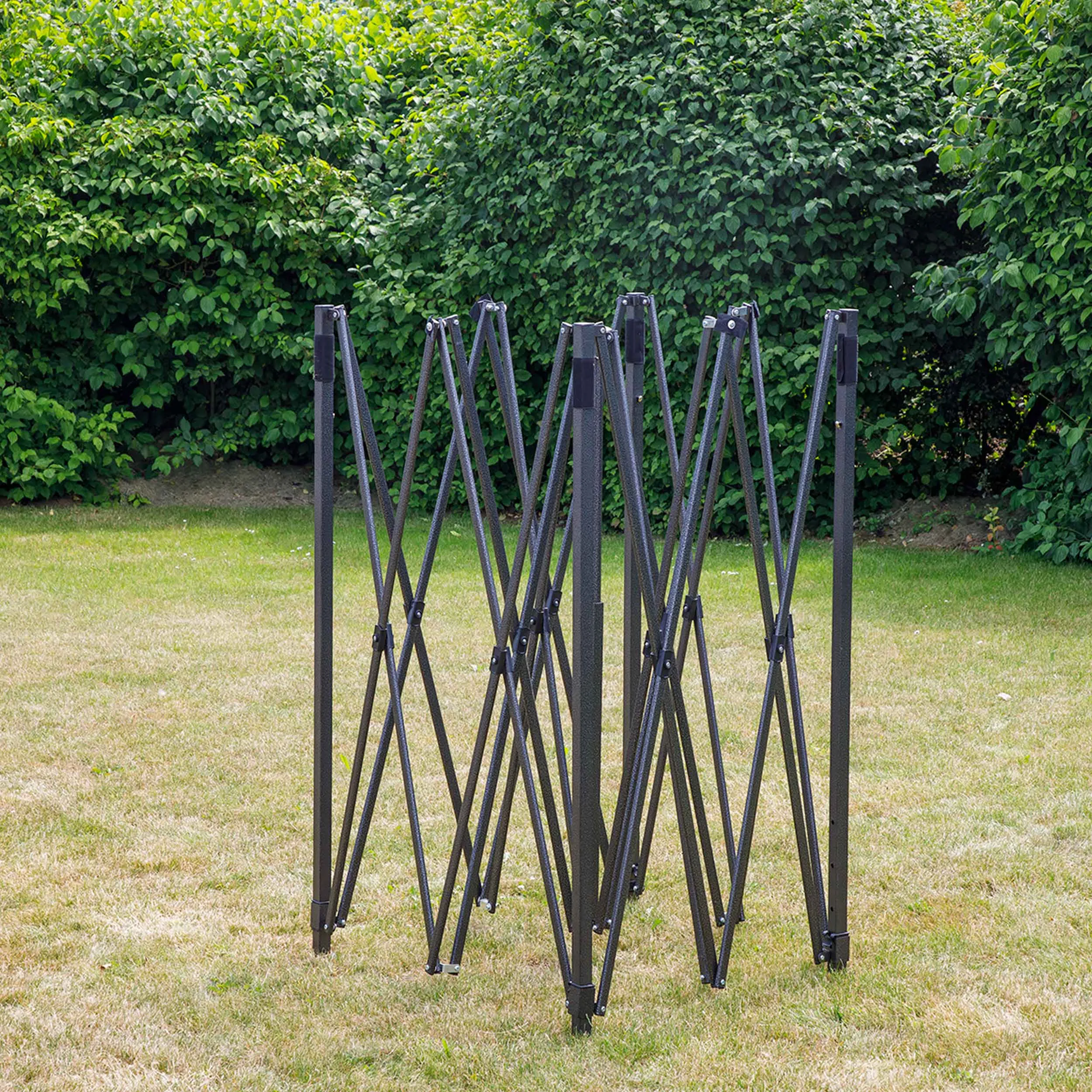 Premium 3x3m Pop-Up Gazebo, Water Resistant, Carry Bag, Stakes & Weight Bags - Grey - DG133