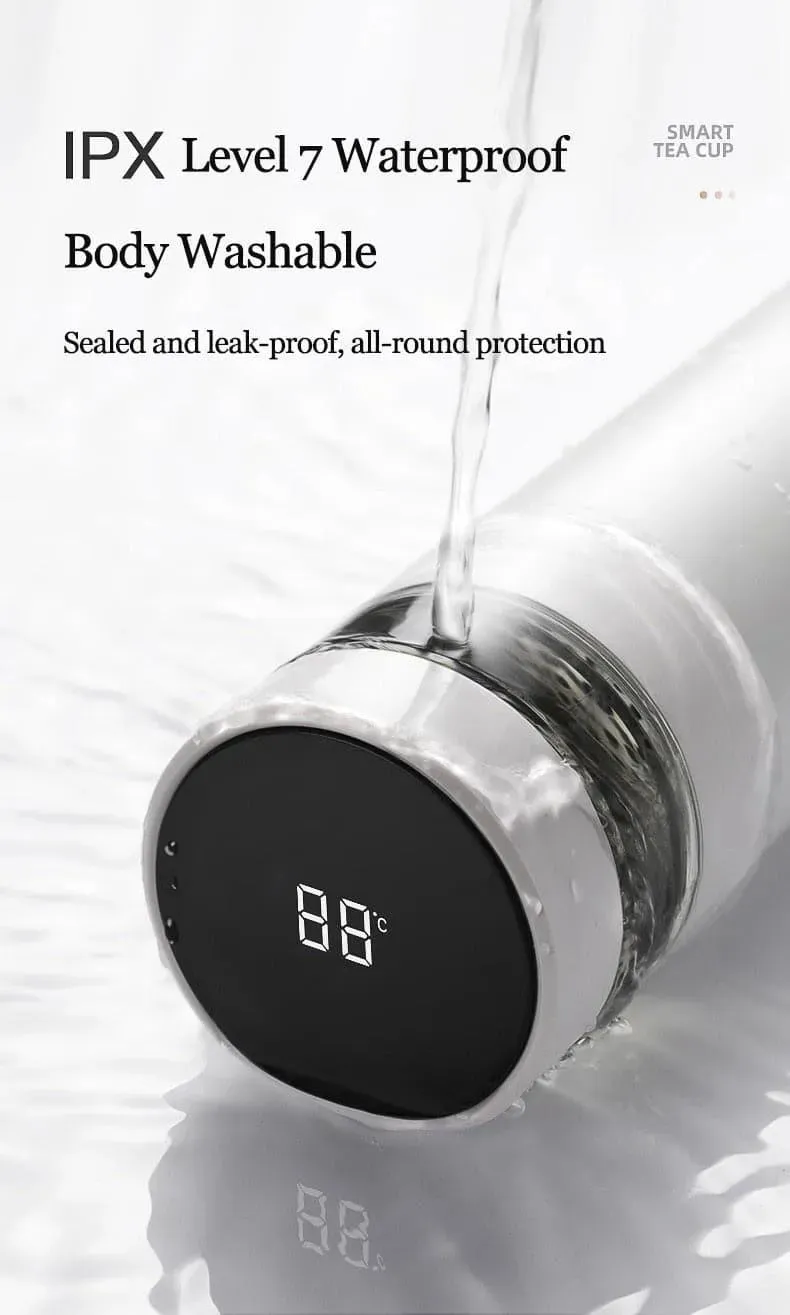 Pure Smart-Touch Thermos with Tea Filter